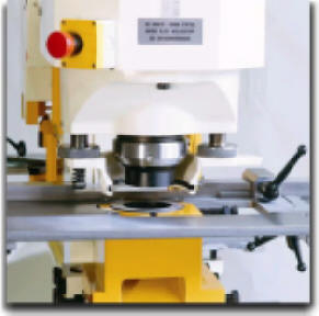 Punching equipment 100 with table